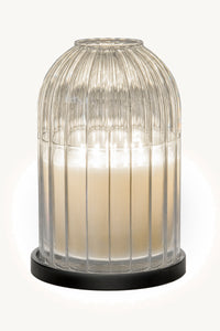 Create a soothing candlelight glow. May be used to showcase your favorite candle